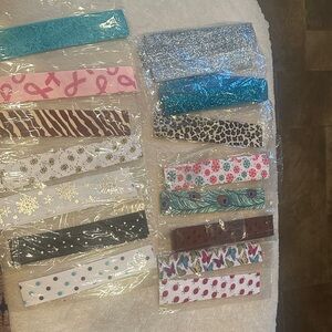 Colorful Patterned thick ribbon book marks